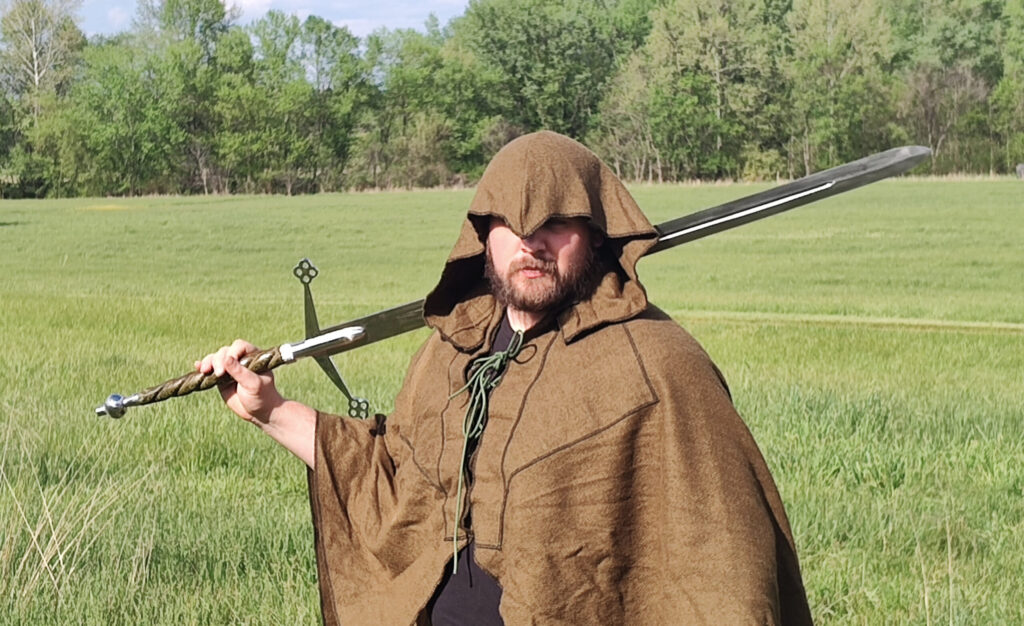 Medievil Cloak shrt - BattleWool(TM) - Warm Tactical Survival Gear